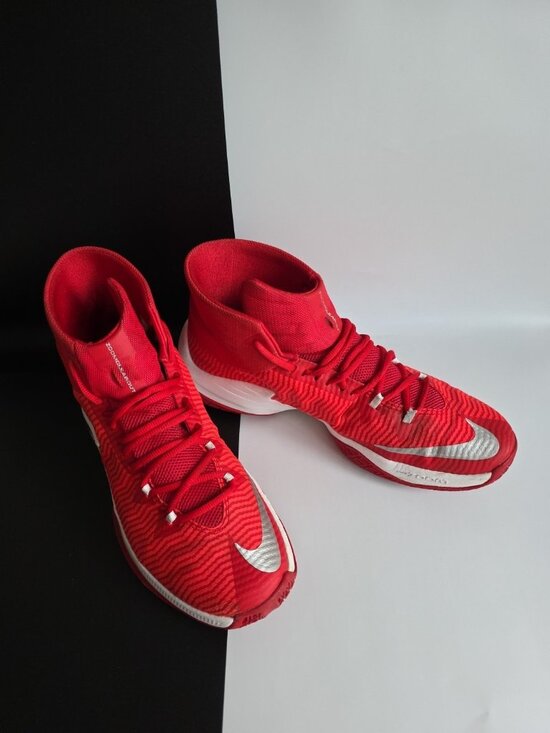 Nike Zoom Hyper Basketball Shoes‎ Men 12.5 Red High Top Athletic Sneakers main image 9